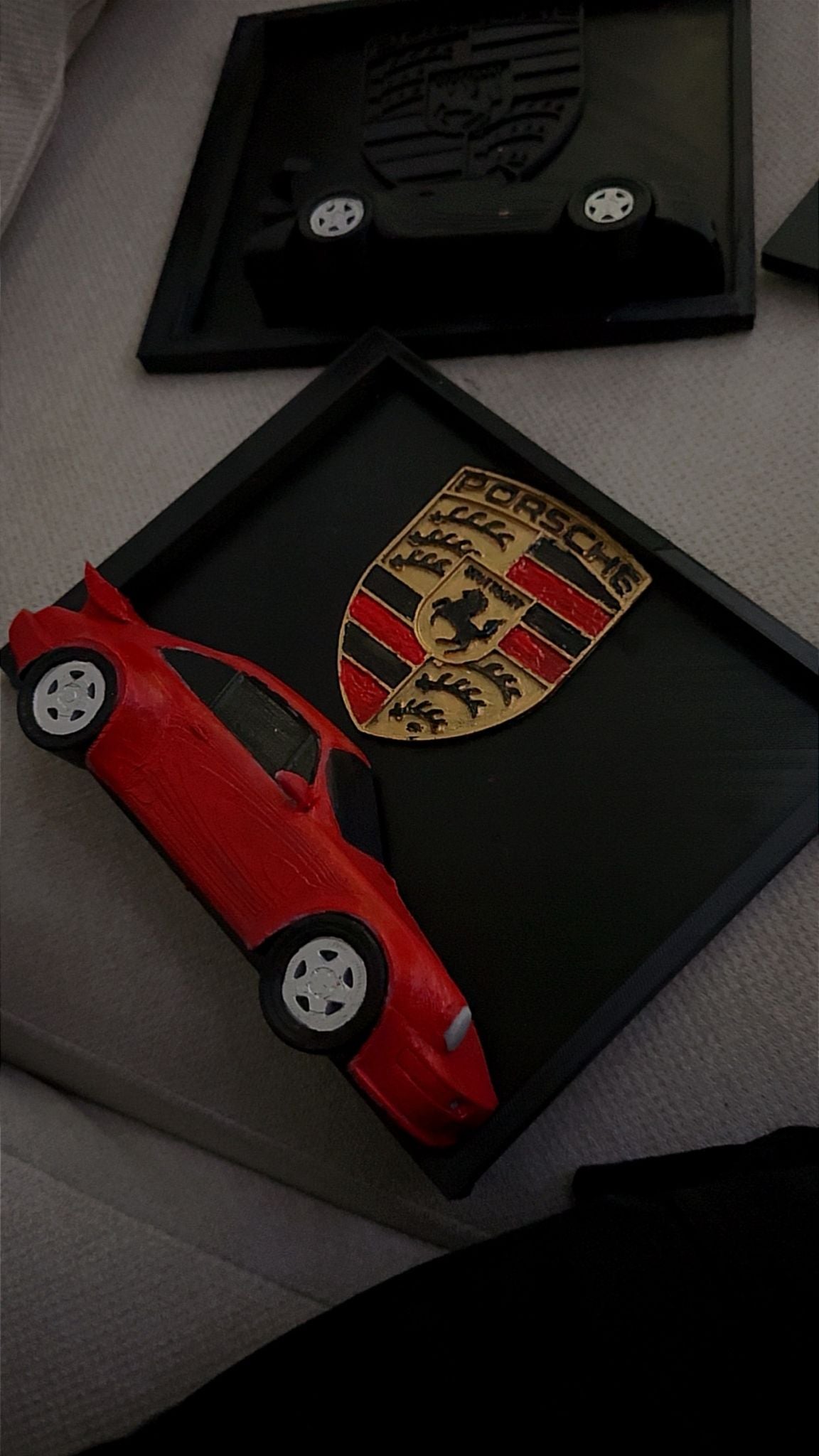 لوحة بورشه 911 ثلاثية الأبعاد - قطعة فنية لعشاق الفخامة