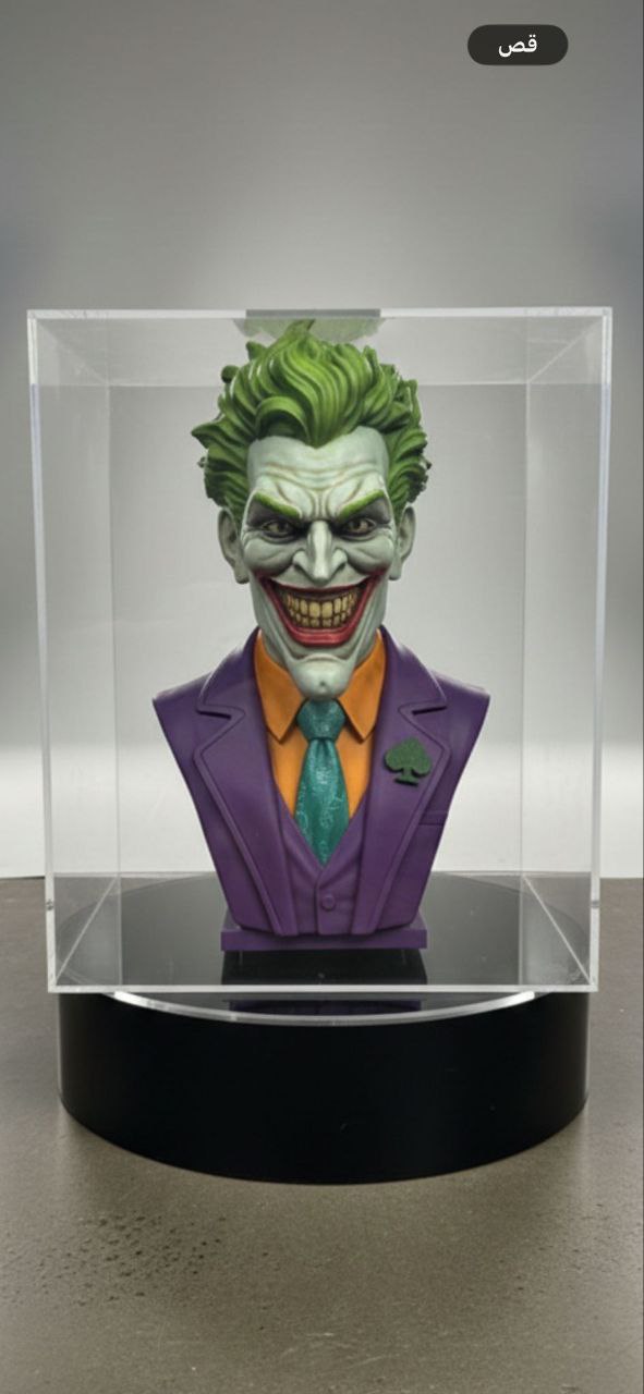 تمثال الجوكر النصفي (The Joker Bust) - تفاصيل مخيفة وواقعية.